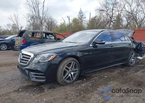 2019 Mercedes-Benz S 560 4Matic z USA, uszkodzony, nr VIN WDDUG8GB7KA473948